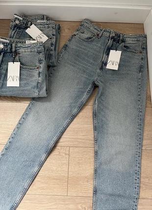 Джинси zara mom fit