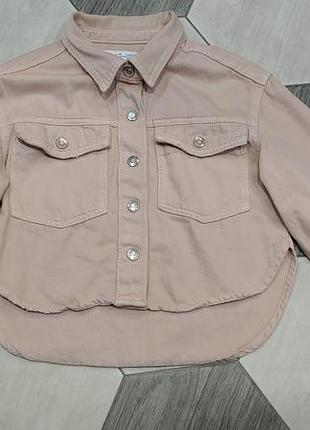 Джинсова сорочка zara 10 9