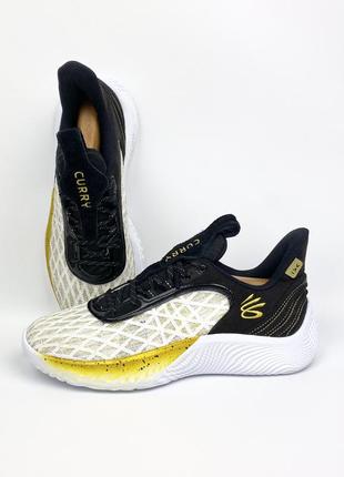 Професійні баскетбольні кросівки under armour curry 9 flow 3025684-103 нові білі розмір 41