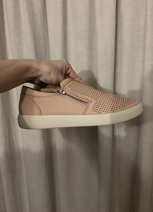 Туфли hotter кожаные женские слипоны.оригинал.англия.38р/24,5см.