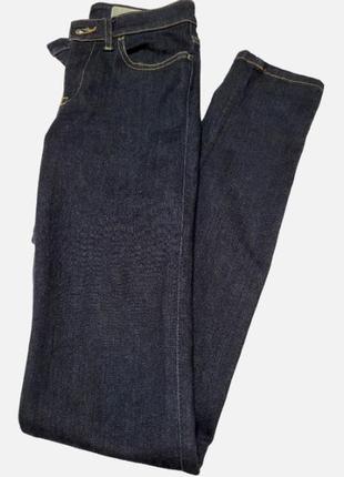 Темно-сині джинси diesel skinny regular waist w24/l323 фото