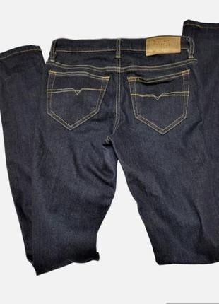 Темно-сині джинси diesel skinny regular waist w24/l325 фото