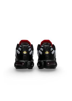 Мужские кроссовки nike air max plus black gradient red3 фото