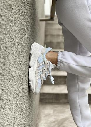 Кросівки adidas ozweego cloud white кроссовки3 фото