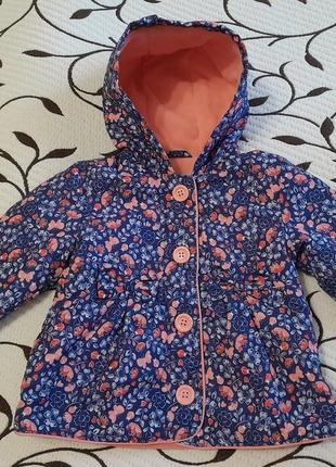 Куртка весенняя на девочку 6-9 месяцев, фирмы george