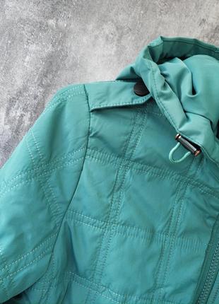 Демисезонная куртка для девочки, бомбер, фабричное качество, замеры в описании3 фото