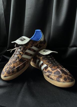 Кеды кроссовки adidas wales bonner samba leopard unisex 250мм