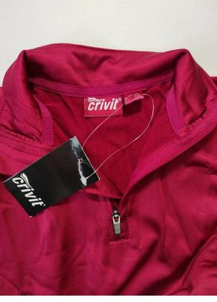 Гольф термо кофта на микрофлисе crivit sports 134-140 детская 8-10 лет