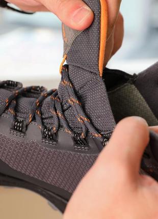 Термокроссовки мужские влагостойкие серые5 фото