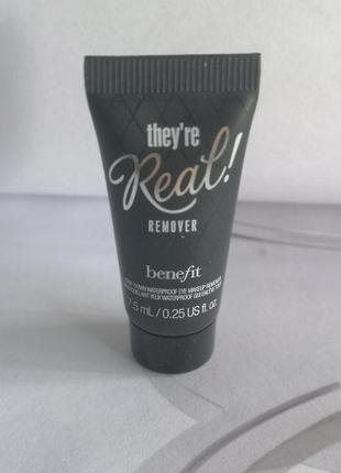 Benefit they're real! remover засіб для зняття водостійкого макіяжу очей, 7,5 мл