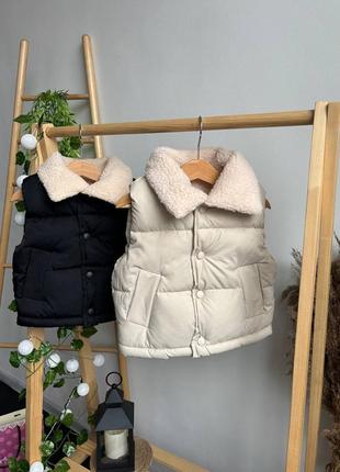 Жилет унисекс 🤍🖤