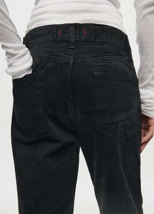 Крутезные джинсы zara ❤️ в наличии. мега удобные, модель relax fit4 фото