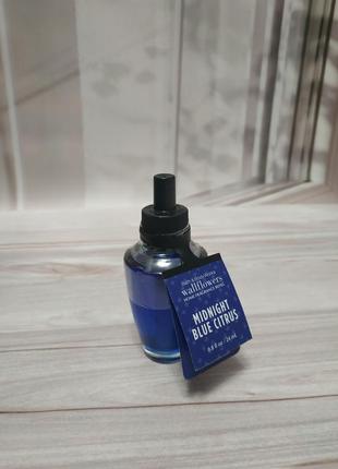 Рефіл змінний катридж для електричного дифузора midnight blue citrus від bath and body works оригінал