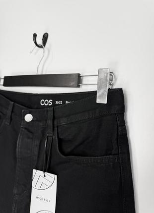 Cos базові, чорні джинси regular.2 фото