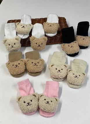 Носочки в рубчик з іграшками 6-24 міс.