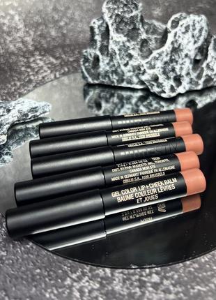 Бальзам для губ і щік nudestix gel color lip + cheek balm4 фото