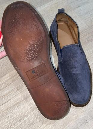 Лоферы henderson baracco с каучуковой подошвой от lactae hevea