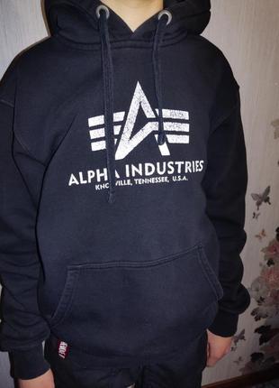 Худи alpha industries2 фото