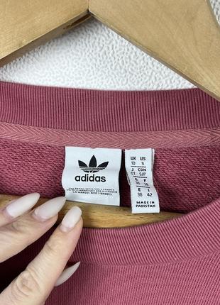 Світшот рожевий adidas originals4 фото