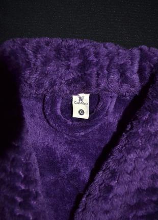 Длинный теплый плюшевый халат велсофт р.xl3 фото