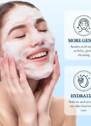 Пінка для вмивання з олією вечірньої примули та вітаміном е4 фото