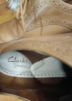 Сапожки женские кожа clarks.8 фото