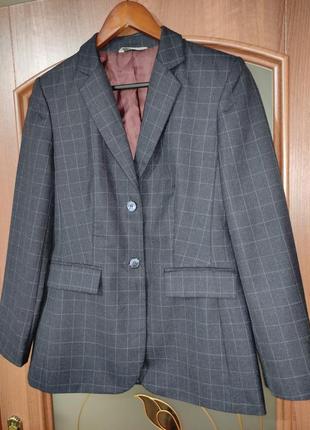 Шерстяной пиджак marks &amp; spencer (60% шерсть)3 фото