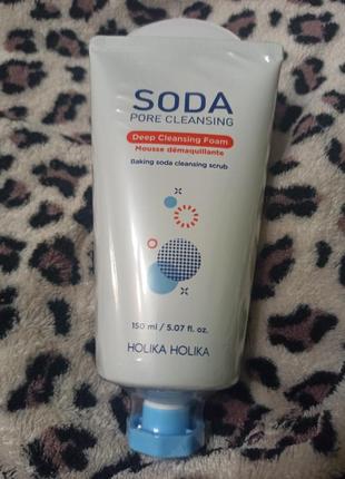 Пінка для обличчя soda pore cleansing