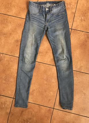 Джинси скінні, сині джинси