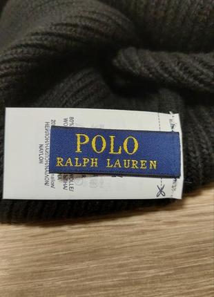 Шапка шерстяная шерстяная polo оригинал4 фото