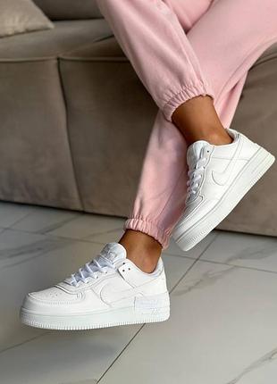 Кросівки nike air force 1 shadow full white
