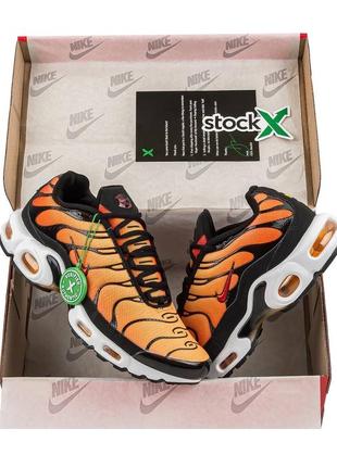 Nike air max plus tn orange tiger7 фото