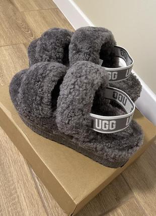 Ugg тапочки босоніжки w oh fluffita 38 розмір уггі угги флюфита2 фото