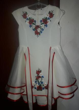 Платье вышиванка1 фото