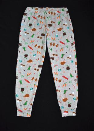 Новые пижамные домашние брюки george трикотаж хлопок-полиэстер р.l\xl