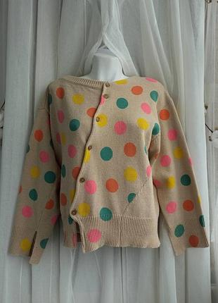 Яркий кардиган размер м