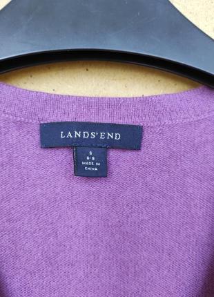 Брендовый свитер джемпер кашемир lands' end (англия)4 фото