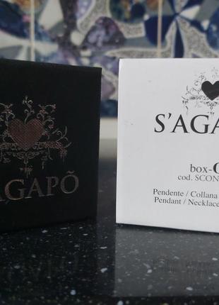 Браслет s´agapo, италия - натур кожа и сталь aisi 316, длина 52 см3 фото