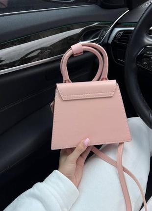 Сумочка jacquemus lux pink4 фото