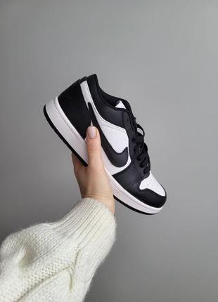 Кросівки Air jordan 1 high og bordeaux gs low black