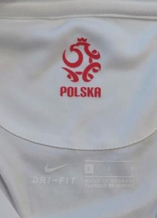 Чоловіча футболка футбольна форма nike poland 2020/215 фото