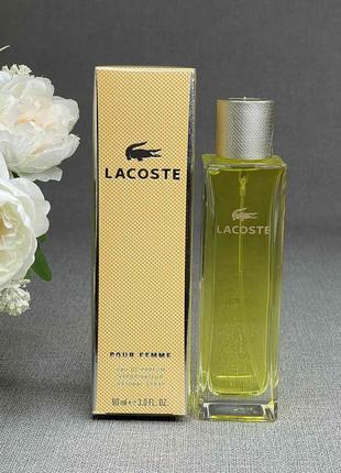 Парфюмированная женская вода lacoste pour femme 90 мл