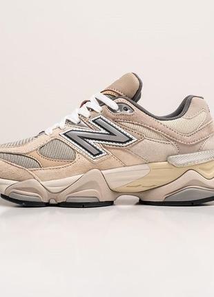 Кроссовки new balance 9060 песочные3 фото