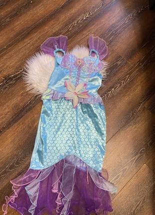 Карнавальний костюм русалочка русалка рибка