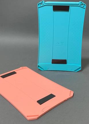 Дитячий графічний lcd планшет для малювання racegt 2 blue + pink5 фото