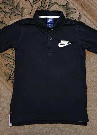 Футболка поло nike nsw ce polo matchup pq as - black