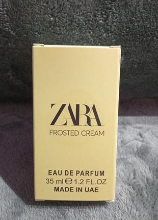 Мини парфюм женский zara frosted cream 35 ml2 фото