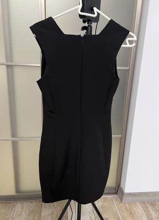 Черное платье по фигуре mango3 фото