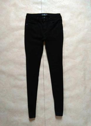 Брендовые черные джинсы скинни l&d, 36 размер.