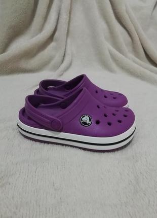 Клоги, крокси crocs з 8-9, р. 25-26